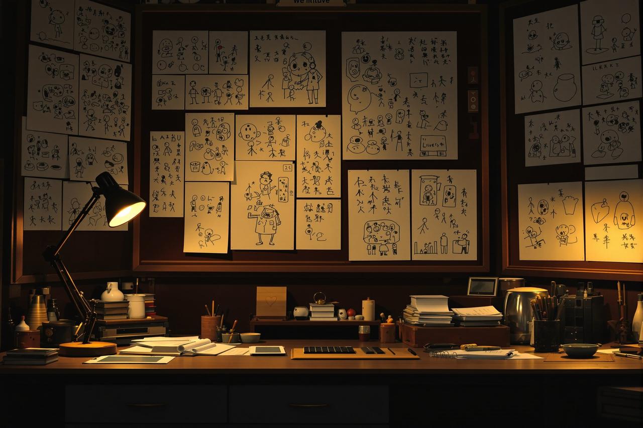短剧资源站 - 创作工作室氛围